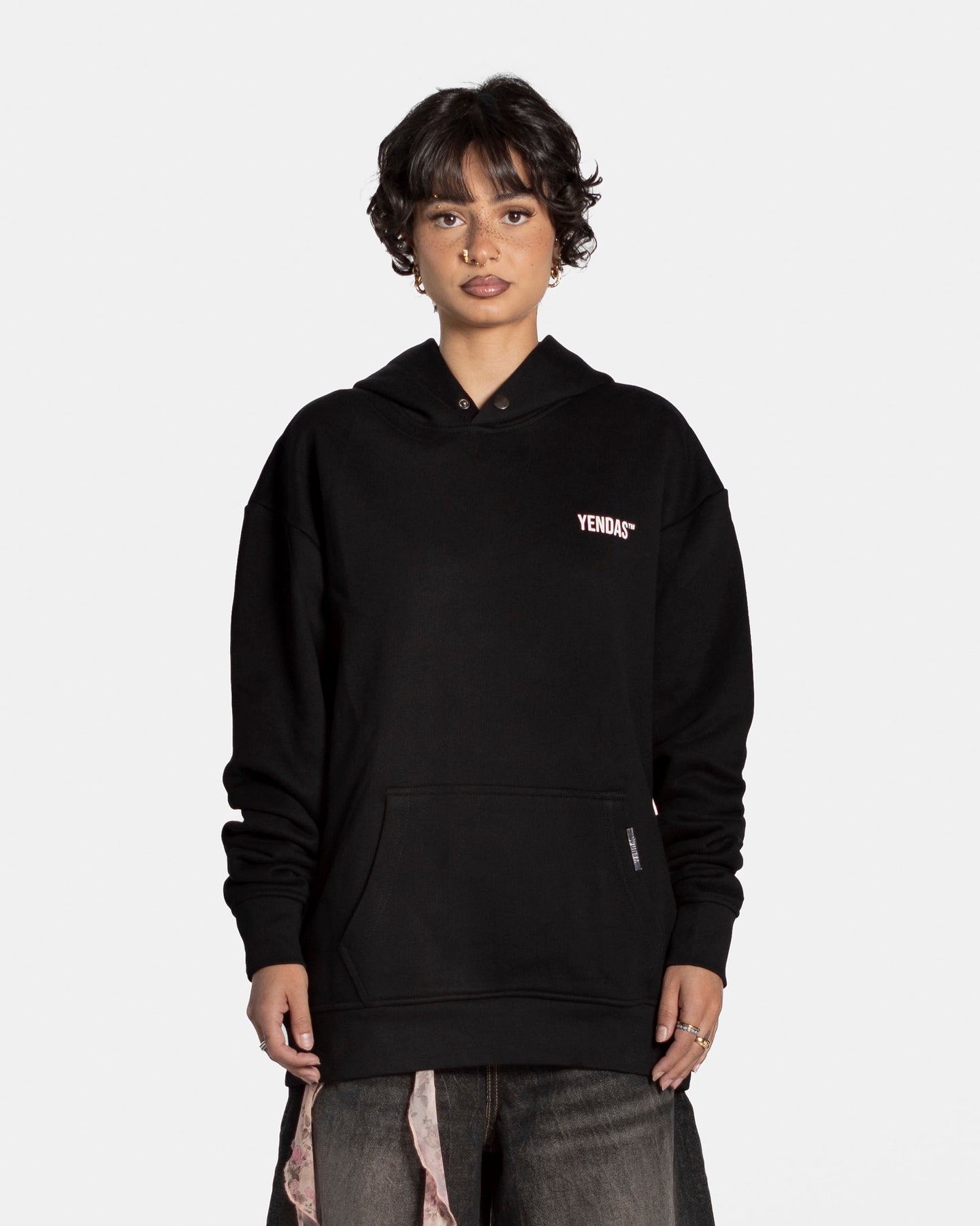 Exclusive Society Oversize Hoodie – Black